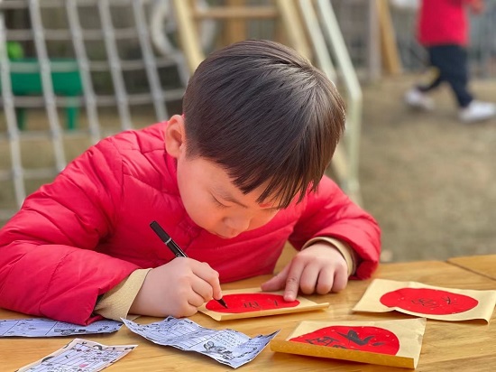 无锡市新吴区美新幼儿园红红火火迎新年 福娃乐淘淘