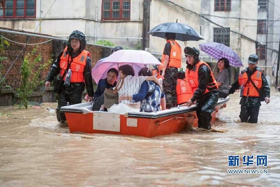 【焦点图】福建多地发生强降雨　多部门联合抢险救灾