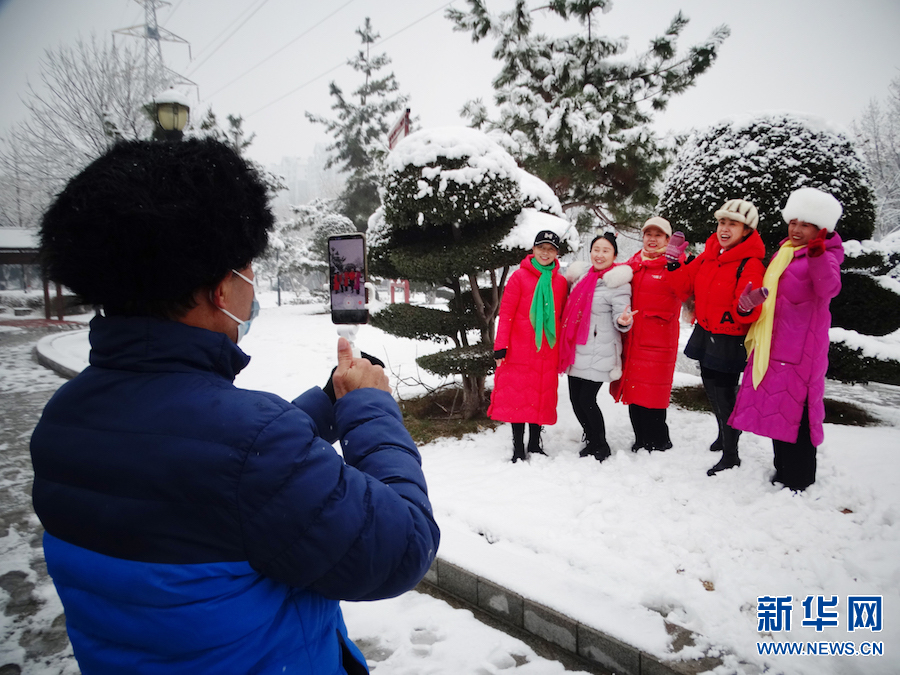 雪后汴京 景色迷人