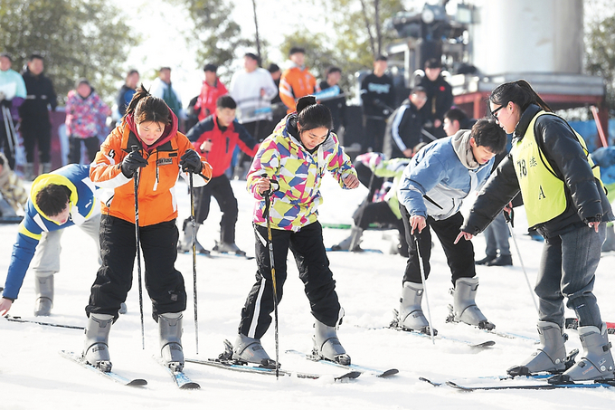 冬奥临近 江苏冰雪运动氛围渐浓