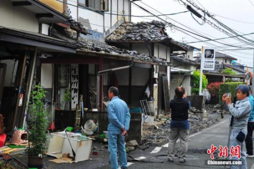 熊本地震损失惨重 未来仍或产生剧烈晃动