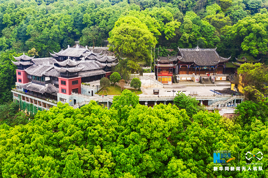 【城市远洋】【渝情渝景】重庆南山：深山藏古观 隐身密林中