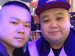 岳云鹏晒与孙越合照 网友调侃：夫妻相十足