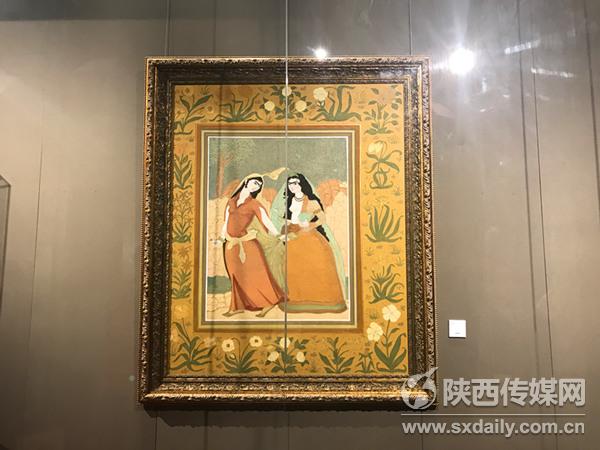 【考古  显示图在稿件最下方】“丝路长云”艺术展西安开展 82幅画作现丝路勃勃生机