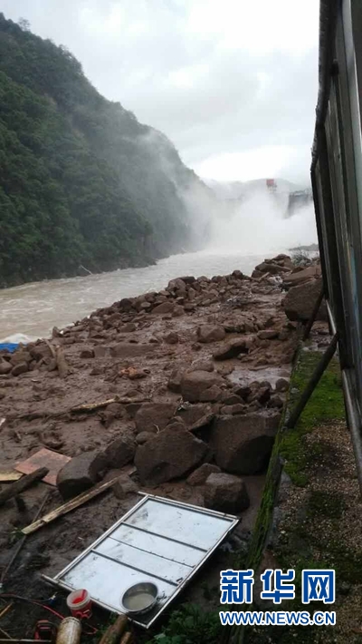 泰宁发生泥石流灾害 所有景区暂时关闭运营