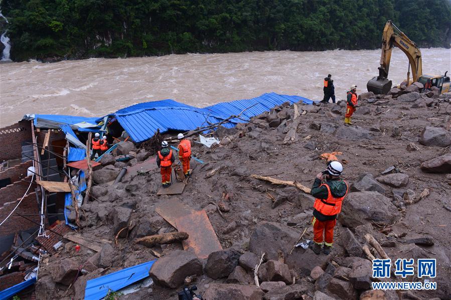 泰宁山体滑坡失联人数增加至41人　福建全力展开救援