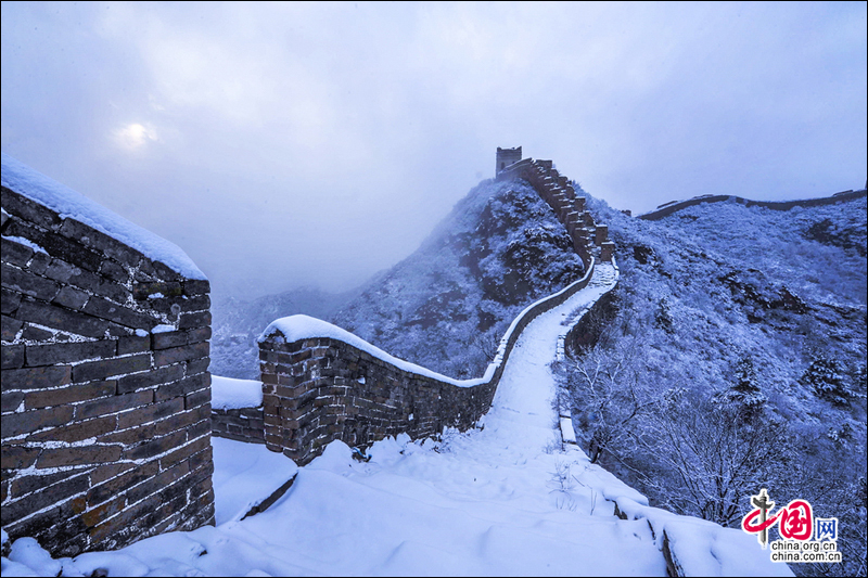 金山岭长城：等雪来