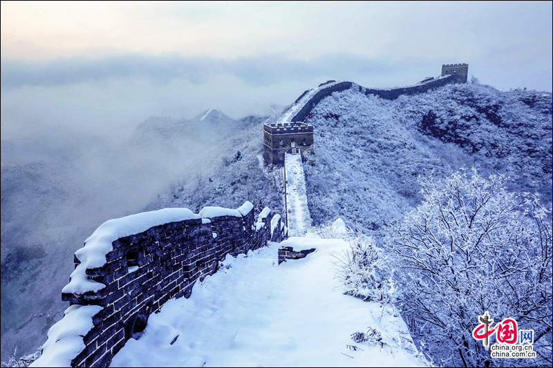 金山岭长城：等雪来