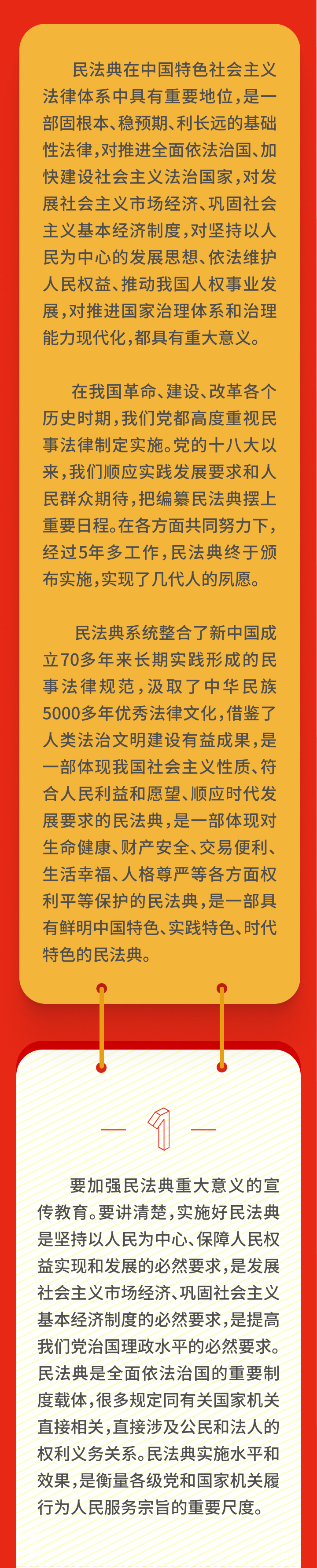 【要闻】实施好民法典 习近平总书记提出五个“加强”