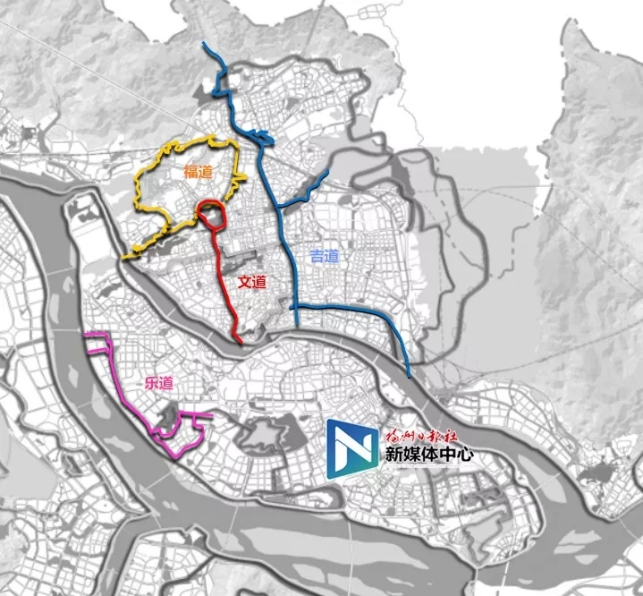 【焦点图】福州四大慢行道年底基本完工 长近125公里