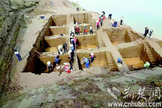 松滋江心洲发现史前人类遗址 距今约8000年(图)