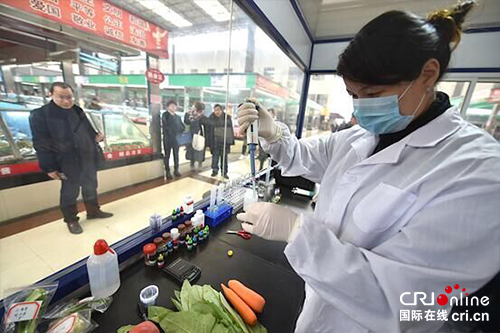 （已过审 原创 平安江苏 三吴大地徐州）四级食品安全检测网让徐州市民吃得更放心