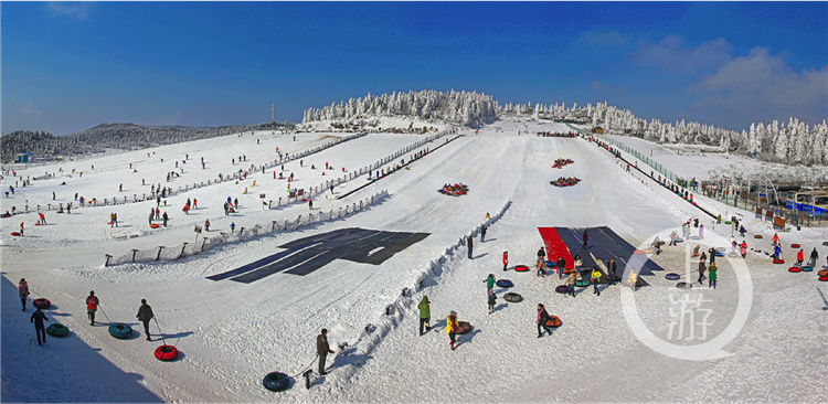 【行游巴渝　图文】仙女山首届西南地区冰雪运动会23日开幕