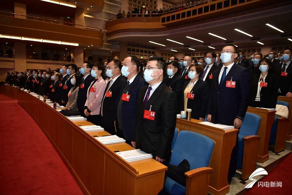 图观两会｜高清组图直击！山东省十三届人大七次会议开幕