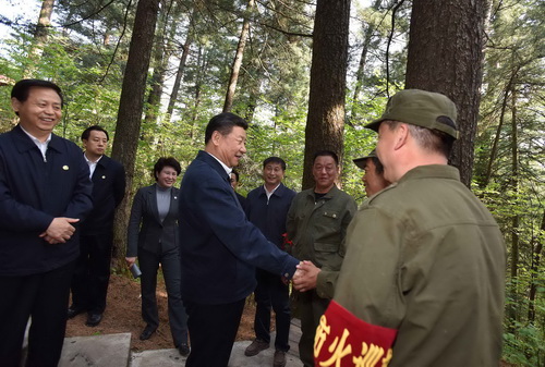 习近平总书记考察黑龙江 首站到伊春