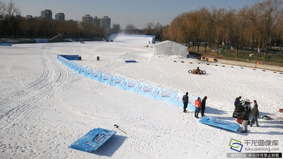 再等等！北京陶然亭公园第八届冰雪嘉年华建设ing