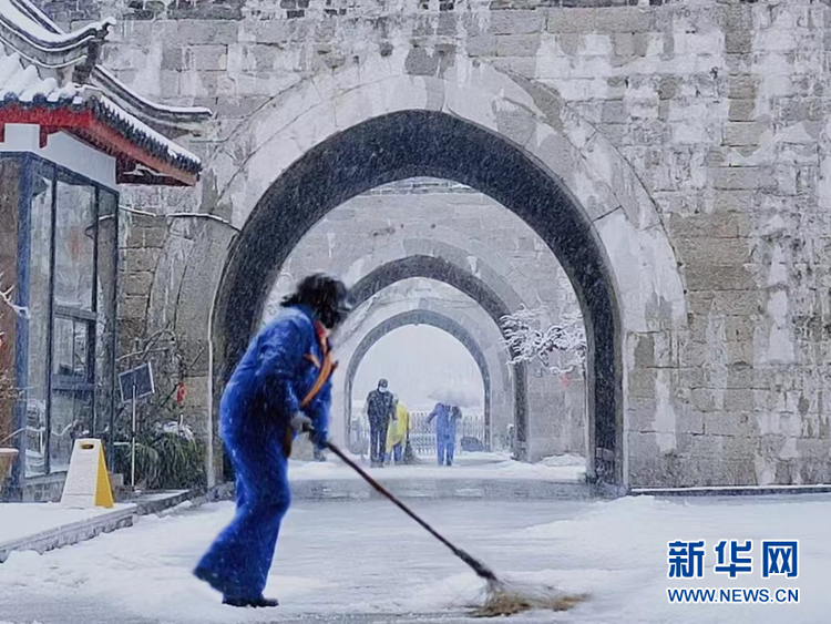 瑞雪兆金陵 虎年“开工雪”来啦