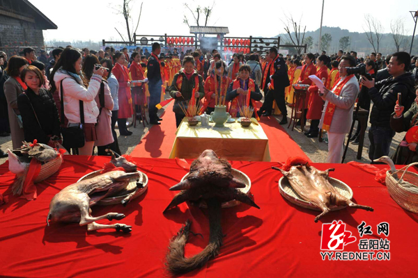 湘阴首届湖湘民俗文化旅游节开幕