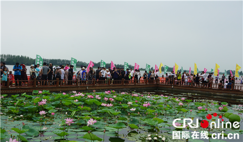 【黑龙江】【供稿】“展方正莲花 享稻花飘香” 第二十四届方正莲花节开幕