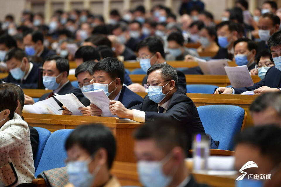 图观两会｜高清组图直击！山东省十三届人大七次会议开幕