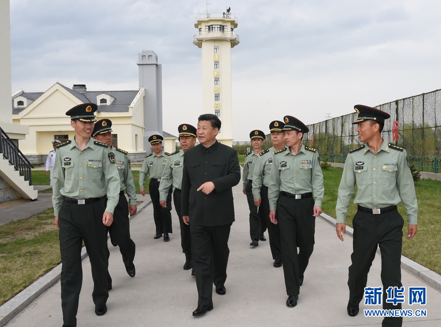 习近平视察驻黑龙江基层部队