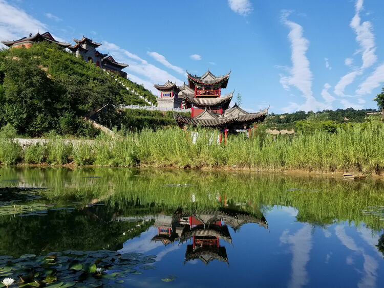 【云游渭南】心中若有桃花源，此处便是水云间！待疫情散尽，一起来渭南桃花源赏美景、观民俗、享美食_fororder_5