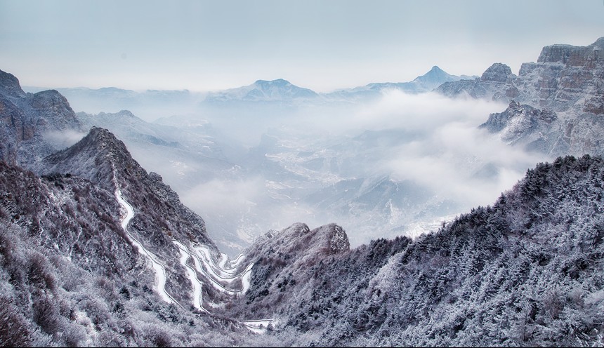 安阳林州：雪后江山如画