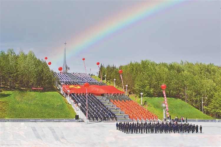 北极漠河 大踏步向全国文明城市迈进