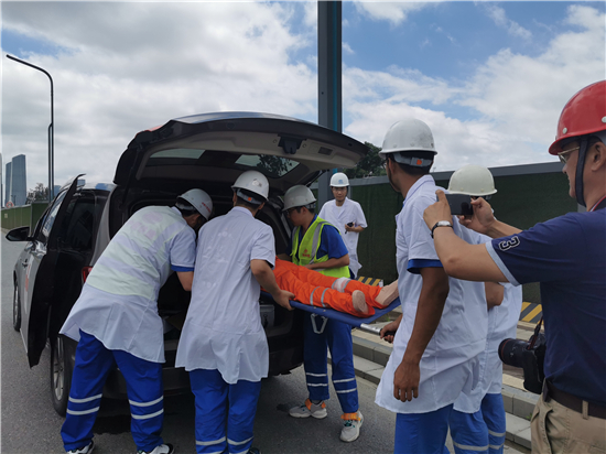 （B 交通运输列表 三吴大地南京 移动版）南京长江五桥举行防洪防汛应急救援演练