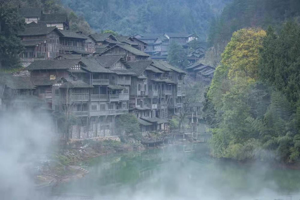 （原创）【网络中国年】贵州乌江寨 黔味大年新玩法_fororder_微信图片_20220128111407