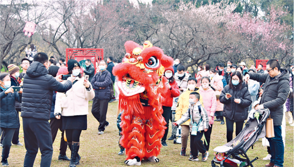 文旅盛宴亮点不断 市民游客乐享“在武汉过大年”_fororder_02