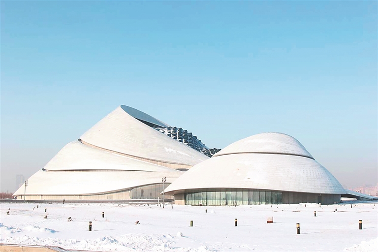 雪静落大剧院