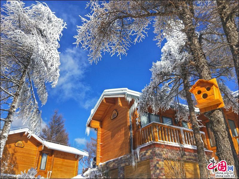 京郊绝美雪域王国 新年赶赴白石山冰雪季