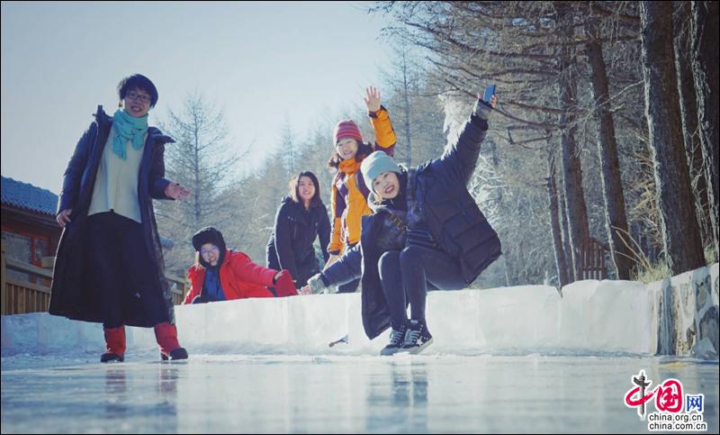 京郊绝美雪域王国 新年赶赴白石山冰雪季