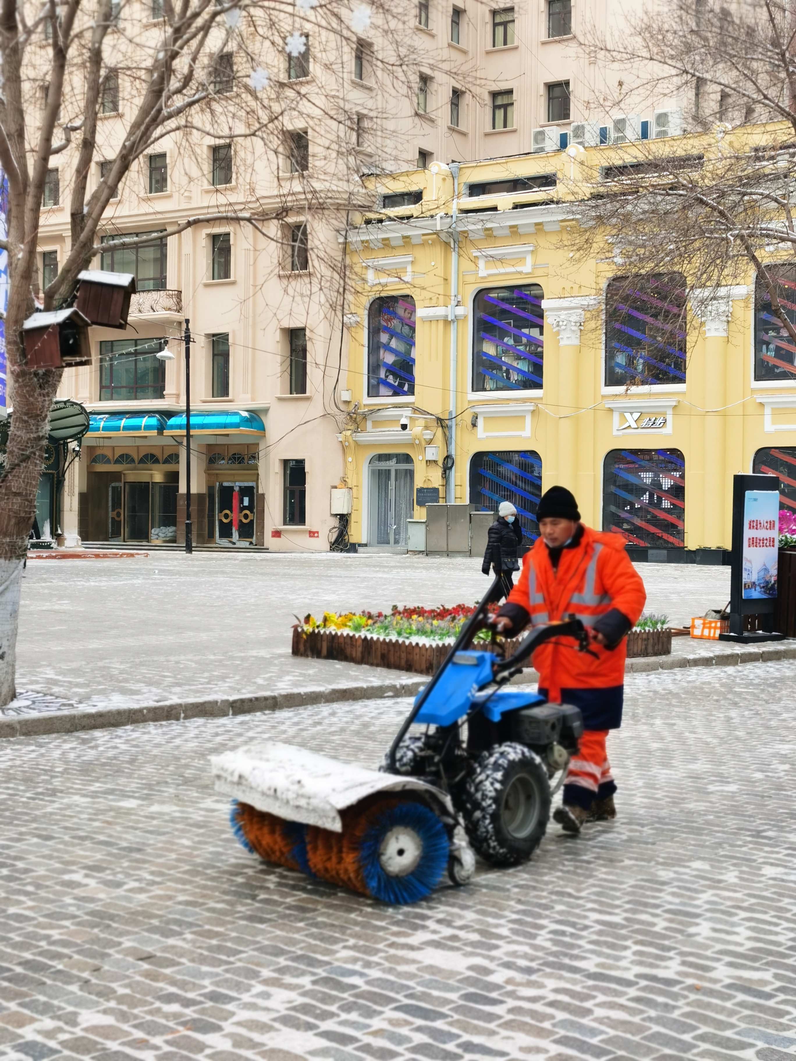 雪后哈尔滨格外的美