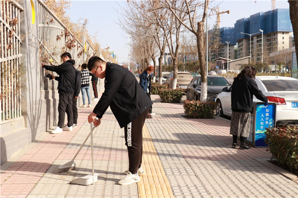 西安航天基地：用志愿服务传递青春正能量_fororder_图片3