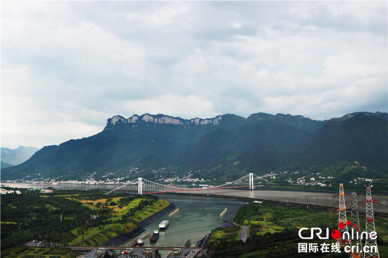 【湖北】【CRI原创】高峡出平湖：宜昌三峡坝区风景如画