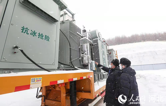 河北冬奥时间丨迎风战雪保供电