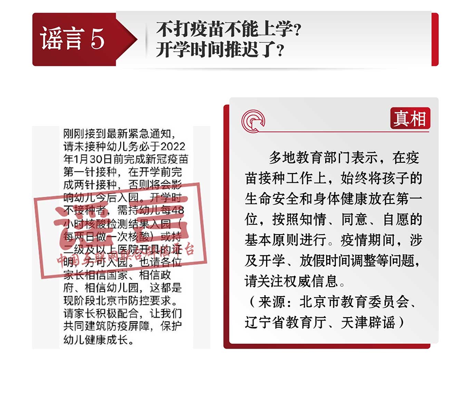 打击网络谣言 共建清朗家园 中国互联网联合辟谣平台2月辟谣榜