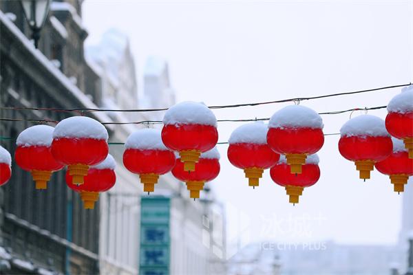 巴洛克风情撞上国风 “雪容融”雪后冰城美绝了