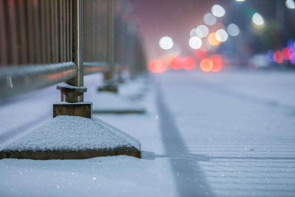 【轮播图】千呼万唤始出来 郑州降下2018年首场大雪