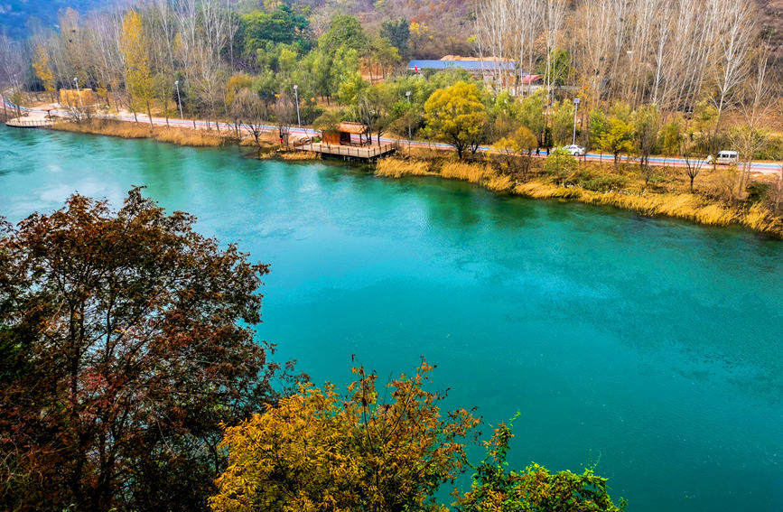 河南鹤壁：生态淇河再现《诗经》美景