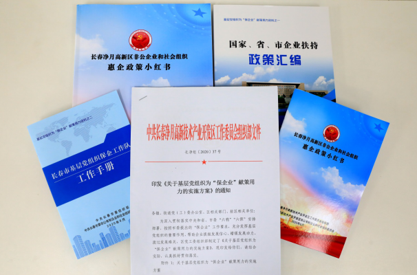 长春净月高新区召开基层党组织为“保企业”献策用力工作推进会议