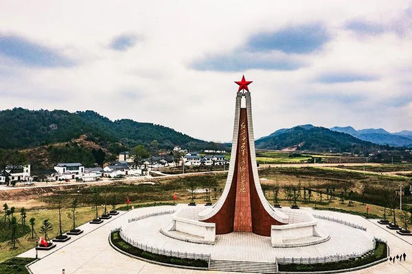 信阳罗山：红色旅游线路 串起美丽风景