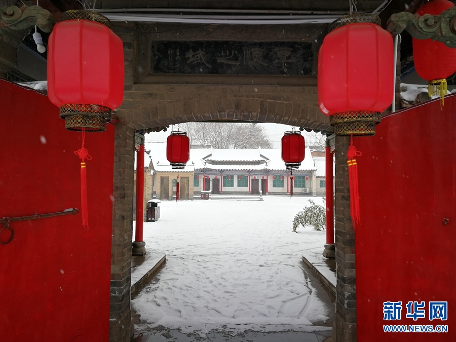 河南沁阳：博物馆雪景更迷人