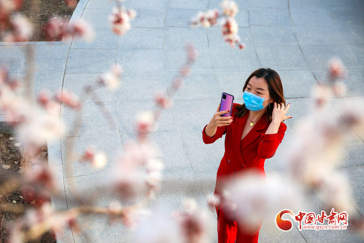 （焦点图——酒泉列表）【陇拍客】甘肃酒泉：踏青赏花 享受美好春光