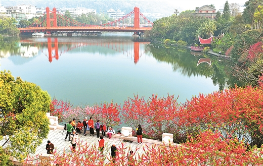 春暖花开处处景