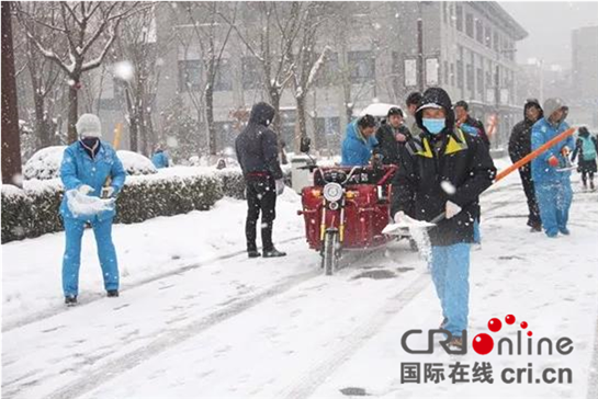 用汗水融化冰雪 西安市中医医院为患者提供便捷通畅的就医保障_fororder_1234