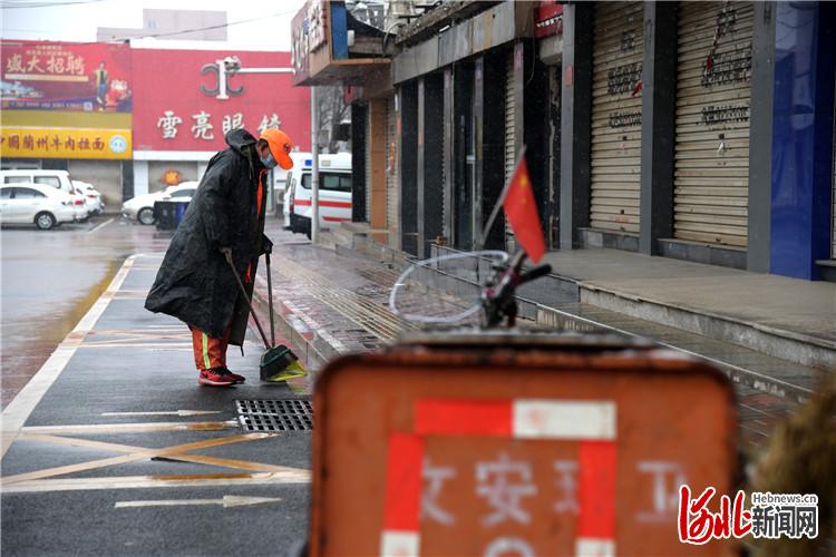 河北文安：雪中战“疫”