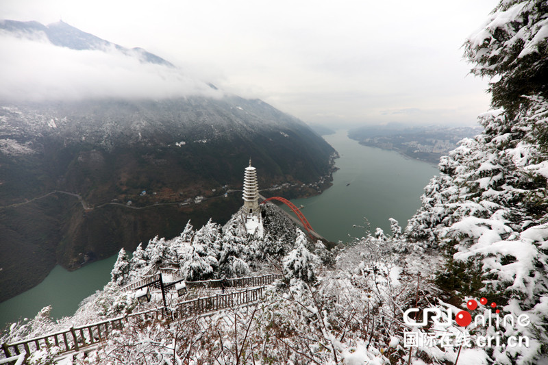 已过审【渝情渝景】重庆巫山降大雪 景区换新颜【区县联动】【巫山】重庆巫山降大雪 景区换新颜